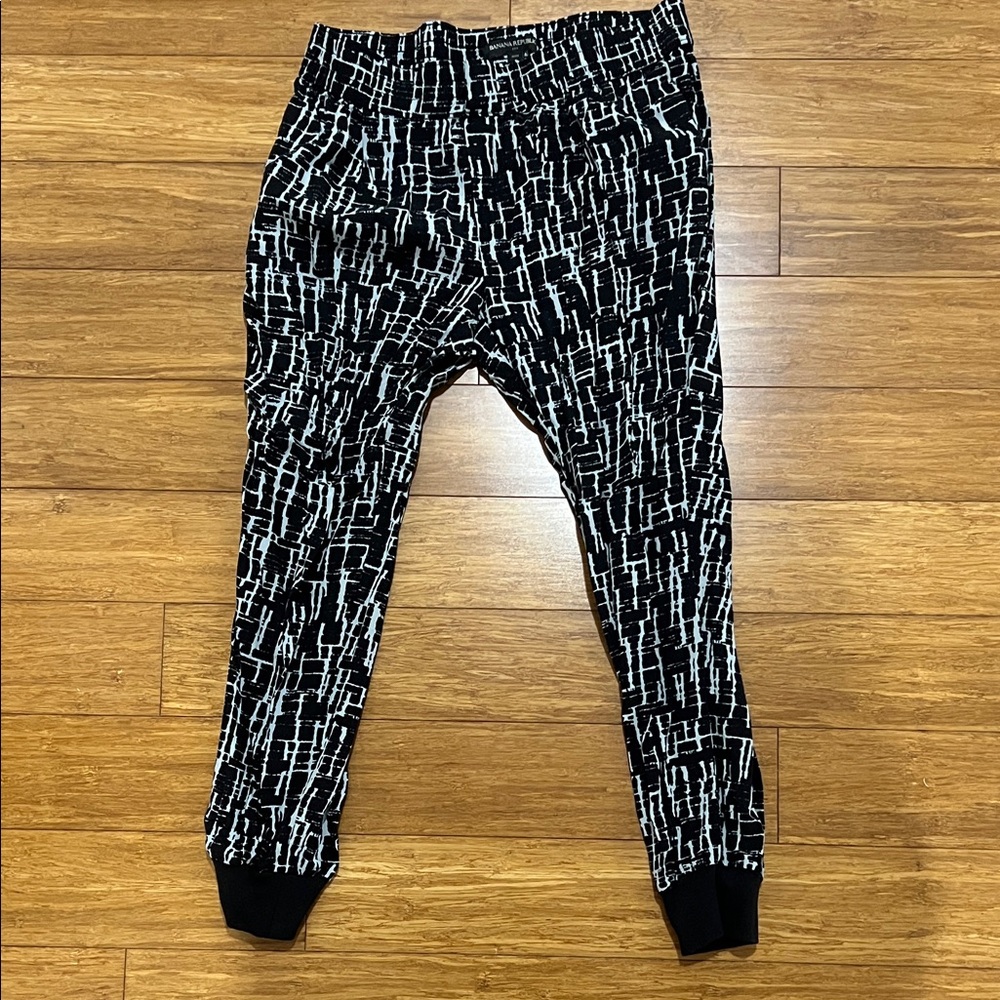Banana Republic Black and White Kids Joggers